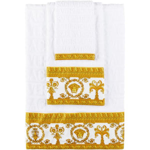 versace white towel