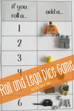 Roll and LEGO Dice Game