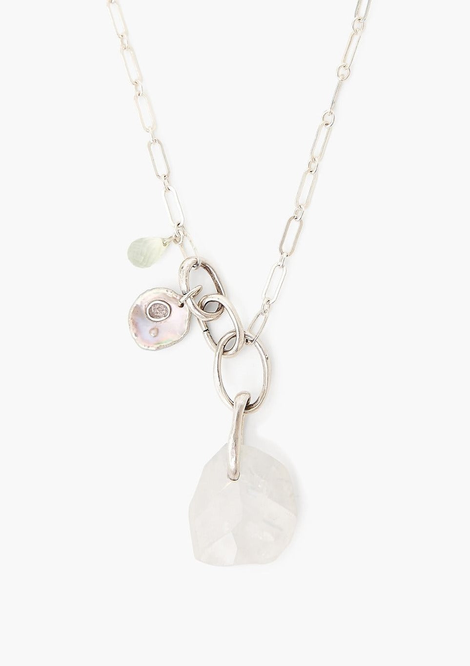 Chan Luu Moonstone Charm Necklace