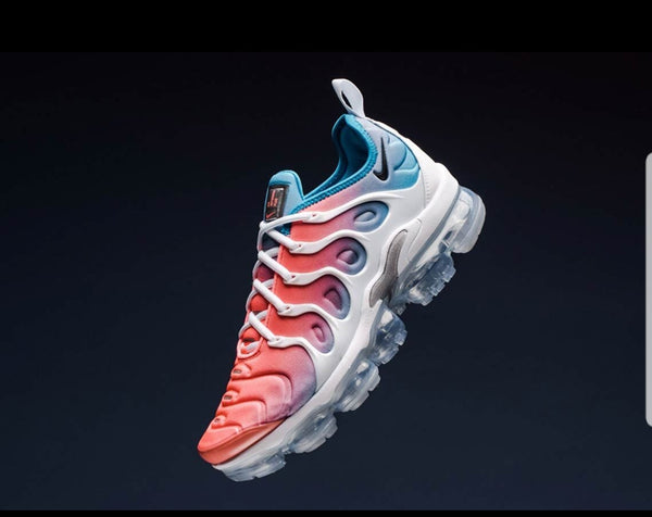 nike air vapormax plus lava glow blue lagoon