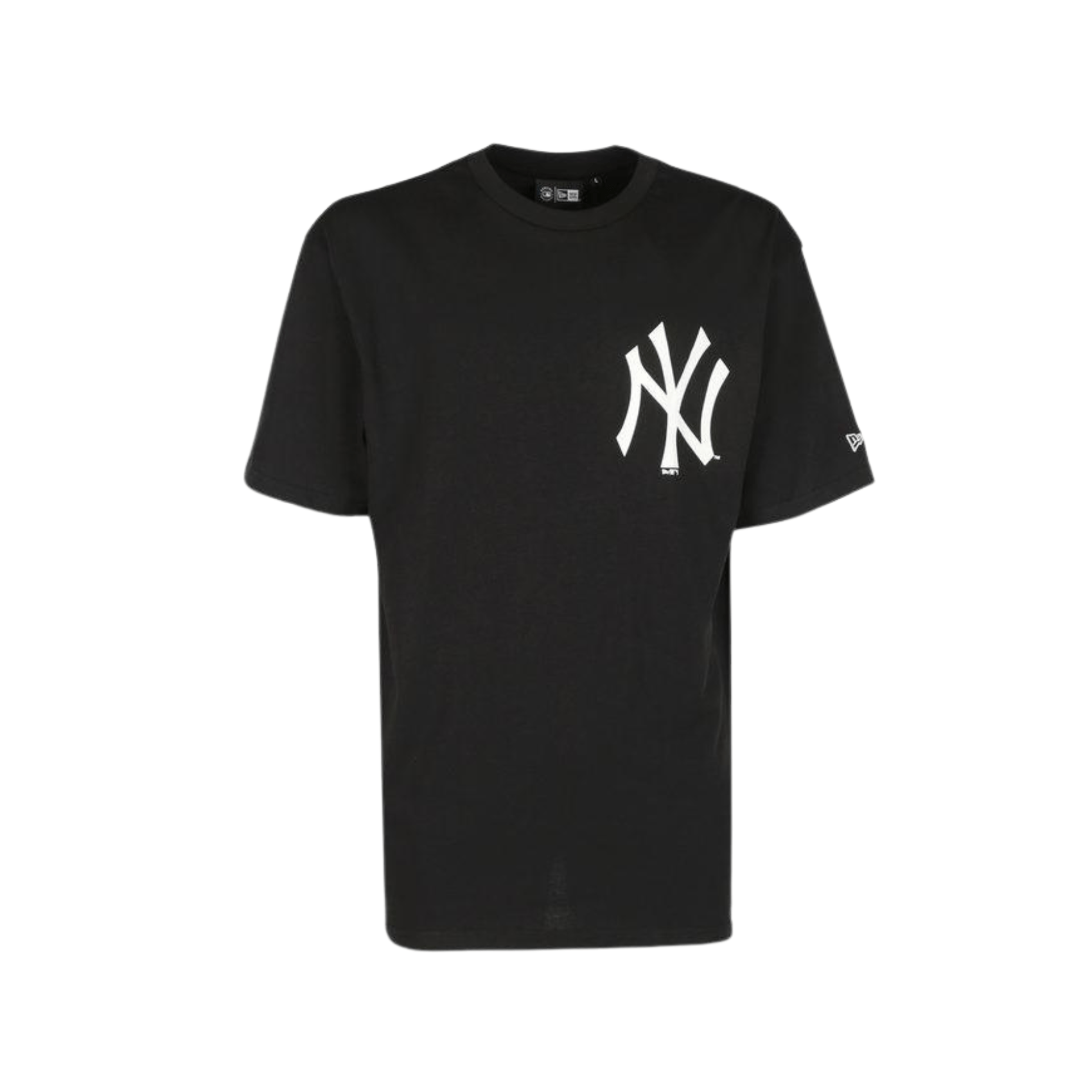 NEW ERA MLB BIG LOGO OVERSIZED TEE NEYYAN BLK