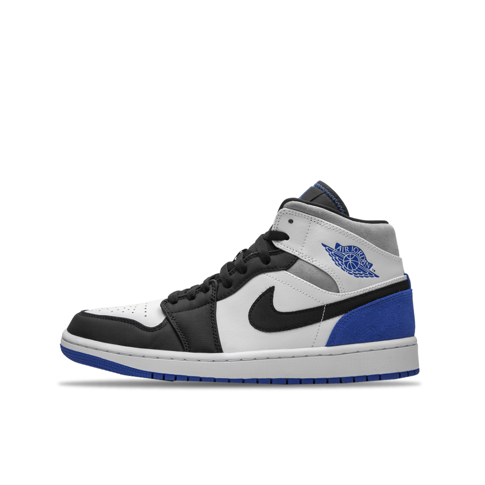 air jordan 1 mid hyper royal black