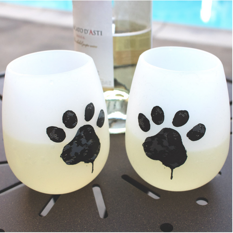 dog wine cups