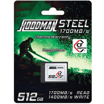 Hoodman 512GB Steel CFexpress Type B Memory Card