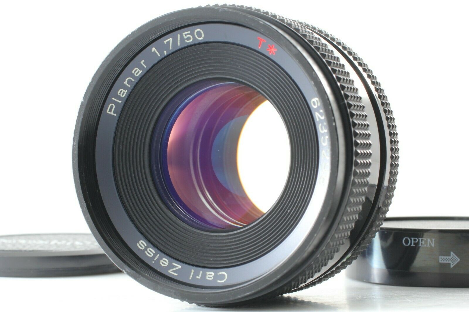 Used Contax Carl Zeiss Planar T* 50mm F/1.7 Lens CY Mount MMJ