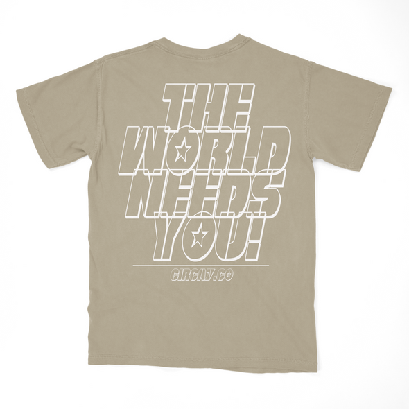 "The World Needs You" Pocket T-Shirt (Part V)