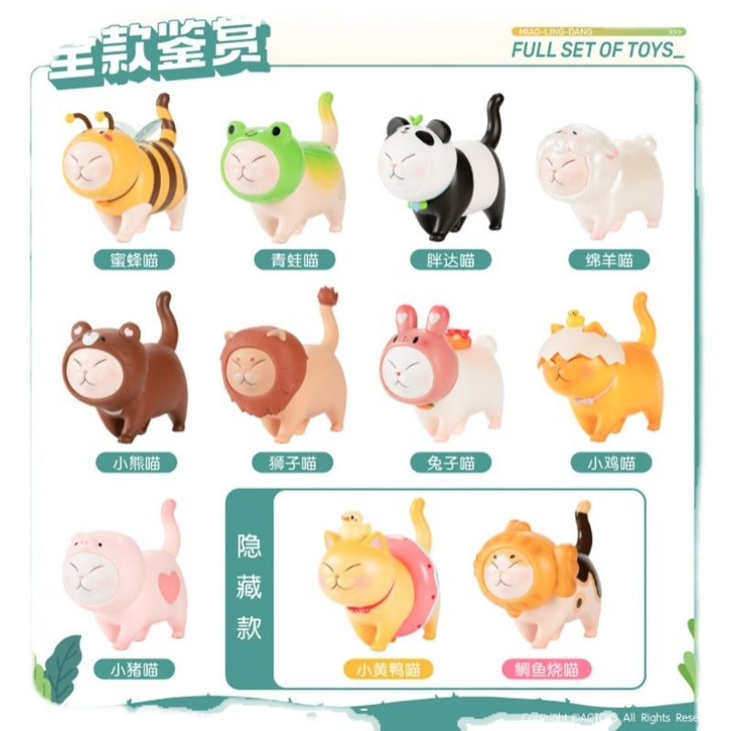 NTWRK - Miao-Ling-Dang Animal Party Blind Box by ACTOYS x Bilibili
