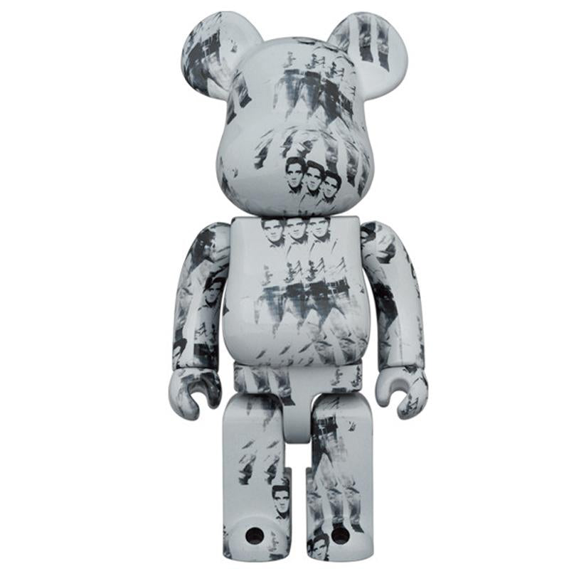 Andy Warhol Elvis 1000% Bearbrick by Medicom Toy *Displayed