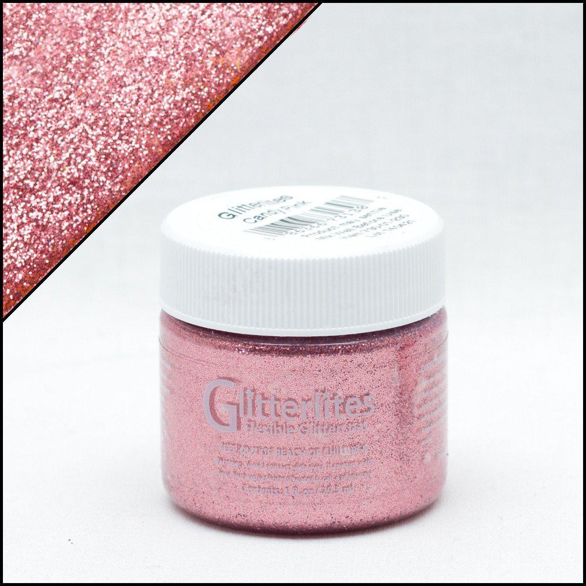 Candy Pink Glitter Angelus Leather 