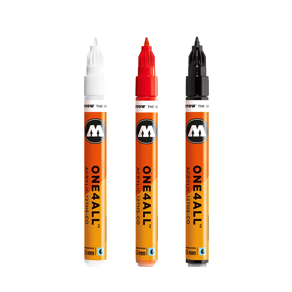 Molotow ONE4ALL 127HS Acrylic Paint Marker 2mm Future Green