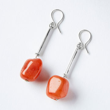 self compassion agate healing gemstones earrings