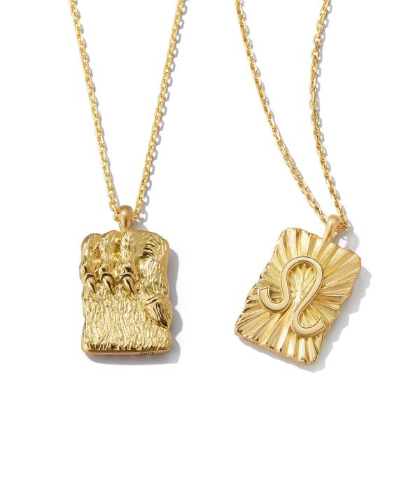 Leo Zodiac Diamond Pendant Necklace | David Webb New York