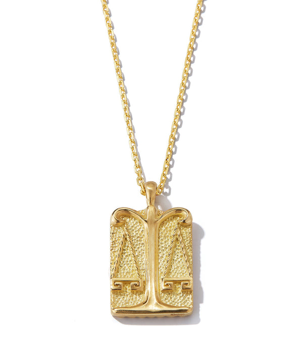 Aries Zodiac Diamond Pendant Necklace | David Webb New York