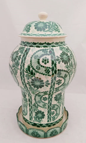 Mexican Decorative Vase Folk art hand made by Gorky Gonzalez