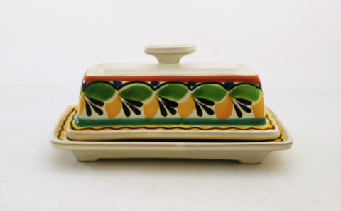 mexican-ceramic-cover-butter-dish-mayolica