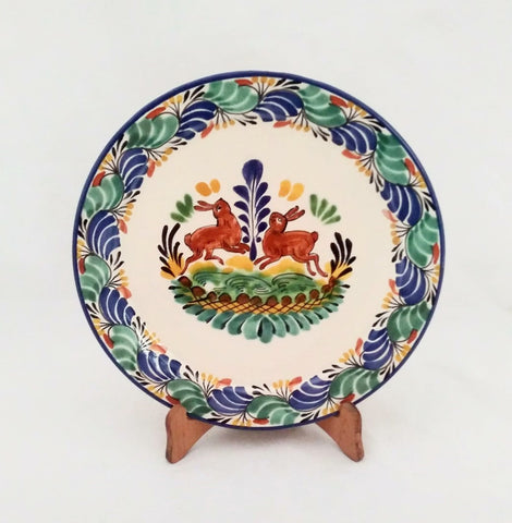 mexican plates base dinner plate folk art hand painted amazon