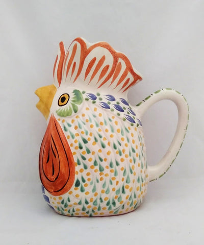 mexican-ceramics-rooster-water-pitcher