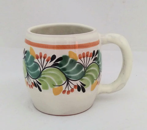 mexican ceramic mug beer mayolica