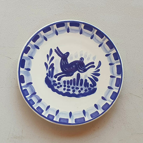 mexican-plates-talavera-pottery-folk-art-hand-thrown-amazon-gorky-workshop-rabbit-motive