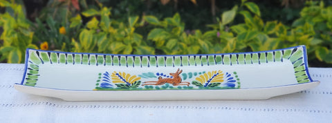 mexican-ceramic-canoa-tray-pottery-hand-made-mexico-snack-tableware-rabbit-motive
