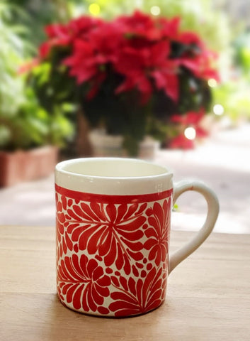 ceramic-coffe-mug-handcrafts-christmas-tablesetting-gift-amazon-ebay-talavera-majolica-handmade