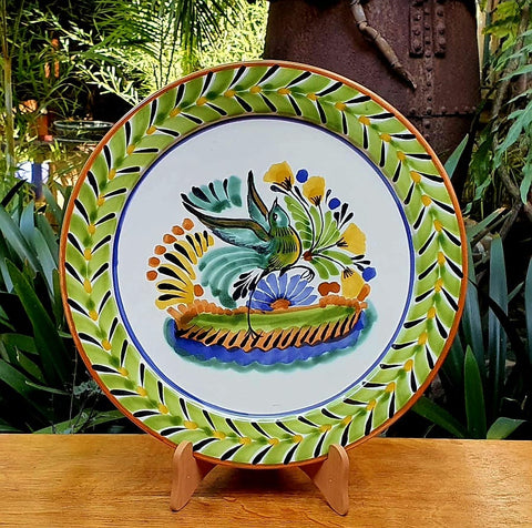 Birds-Plates-Ceramics-Handmade-HandPainted-MexicanPottery-GorkyPottery-Tradicional-Decoration-Kitchen-TableTop-TableSettings-TebaleSetUP-EatDifferent-CookingwithStyle-MexicanTable