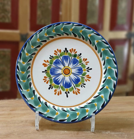 Flower Plates-ceramic-plates-handcrafts-hand painted-Gorky Pottery-Majolica (2)