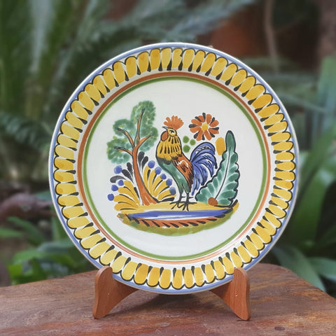mexican ceramic plates folk art hand painted amazon majolica hand craft gorky workshop