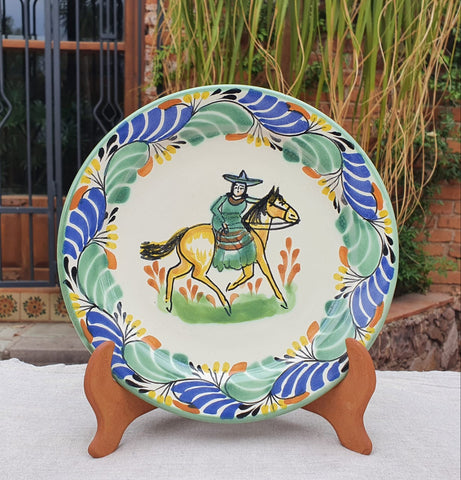 mexican plates charger dinner plates folk art hand painted