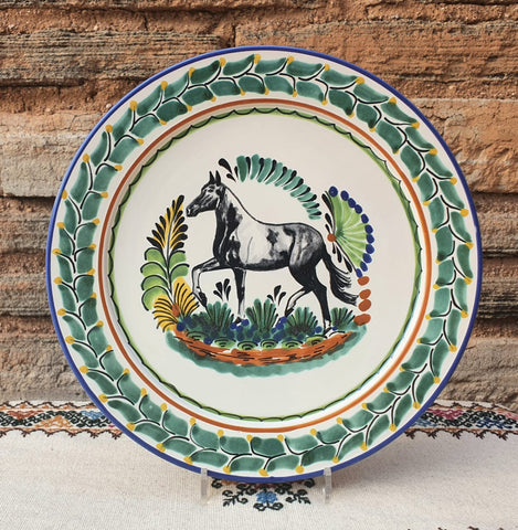 mexican-decorative-plate-horse-interiorhome-ranch-farm