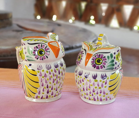 mexican-ceramic-purple-sugar-set