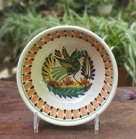 mexican-bowl-cereal-soup-handmade-handcrafts-talavera-mexico-bird