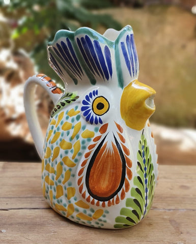 mexican-ceramic-water-rooster-pitcher