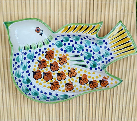 mexican-ceramics-bird-snack-plate-for-meat-foodsafe-handcrafts-art-mexico-3
