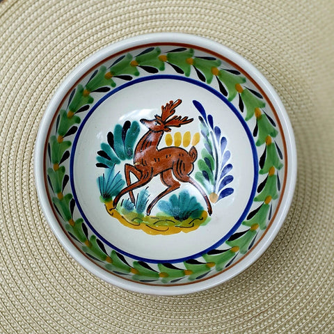 mexican-ceramics-deer-cereal-bowl-beautiful-design-mayolica-gto-mexico