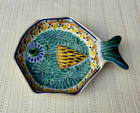 mexican-ceramics-fish-plate-forn-snacks-foodsafe-mayolica