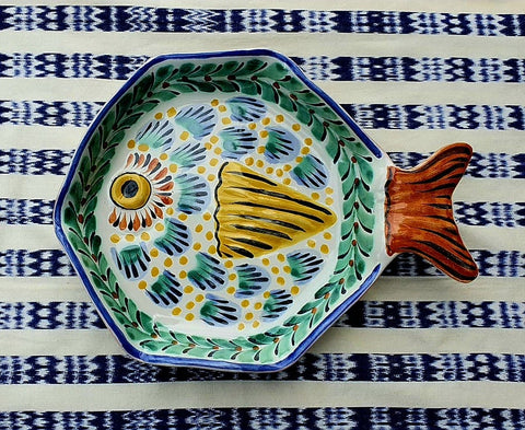 mexican-ceramics-fish-plate-forn-snacks-foodsafe-mayolica-2