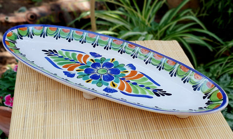 mexican-ceramics-flower-oval-tray-with-feeds-table-decor-serving-for-snacks-cheeses-meats-handmade-4