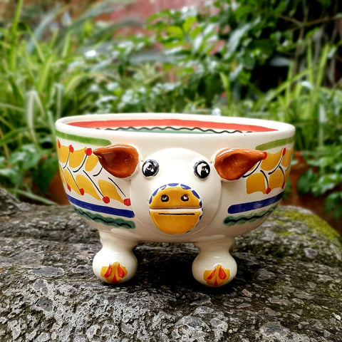mexican-ceramics-handcrafted-gto-mexico-pig-saucer
