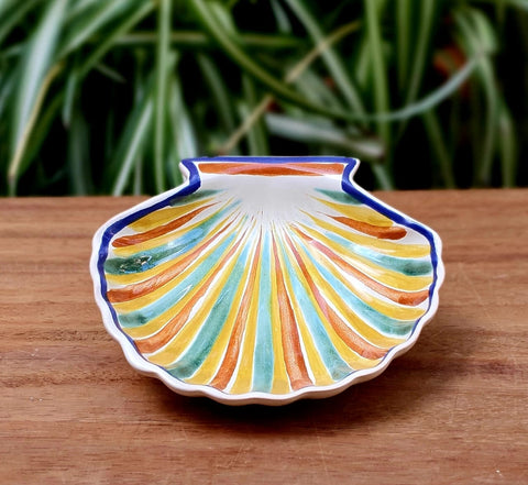 mexican-ceramics-shell-dish-bathroom-happy-stripes-2