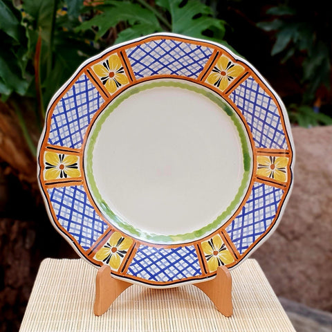 mexican-ceramics-special-border-flower-shape-plate-foodsafe-custom-pottery-beatiful-table