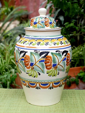 mexican-decor-ceramic-vase-colors-talavera-majolica-gto-mexico-3