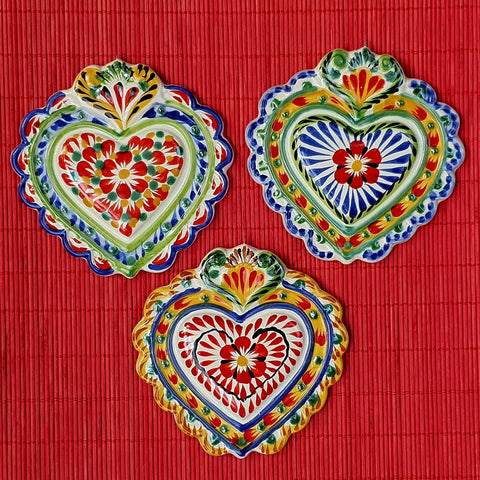 mexican-handcrafts-christmas-LOVE-heart-ornaments-love-day-handpainted-love-heart-setof3-3