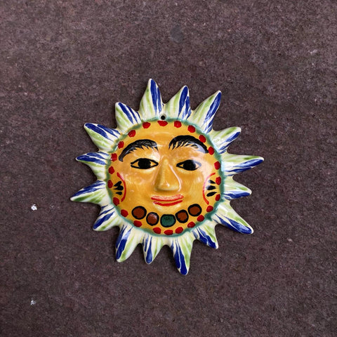 mexican-ornament-sun-pottery-gift-christmas