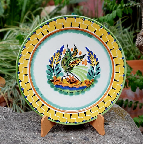 mexican-plates-ceramics-birds--mayolica-from-mexico-amazon-handcrafts