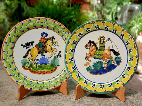 platos-mexicanos-vaquero-vaquera-pareja-regalo-presente-cetamicas-personalizadas-estilo-texas