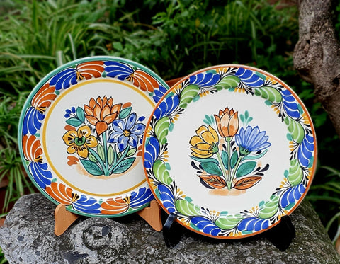 mexican-plates-flower-dinner-dinning-salad-double-3