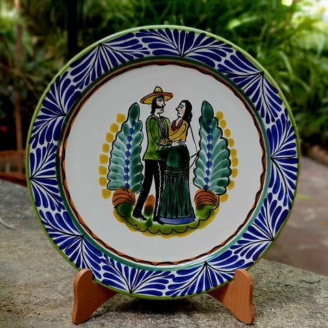 mexican-plates-wedding-gift-present-charros-cowboys-2