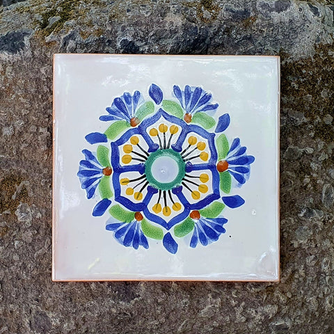 mexican-tiles-X-pottery-hand-made-custom-designs-4x4-6x6-home-decor-flower-11