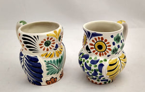 Mexican Pottery Horse Coffee Mug Set of 2 pieces 13.9 Oz Multicolors –  Gorky Gonzalez Store